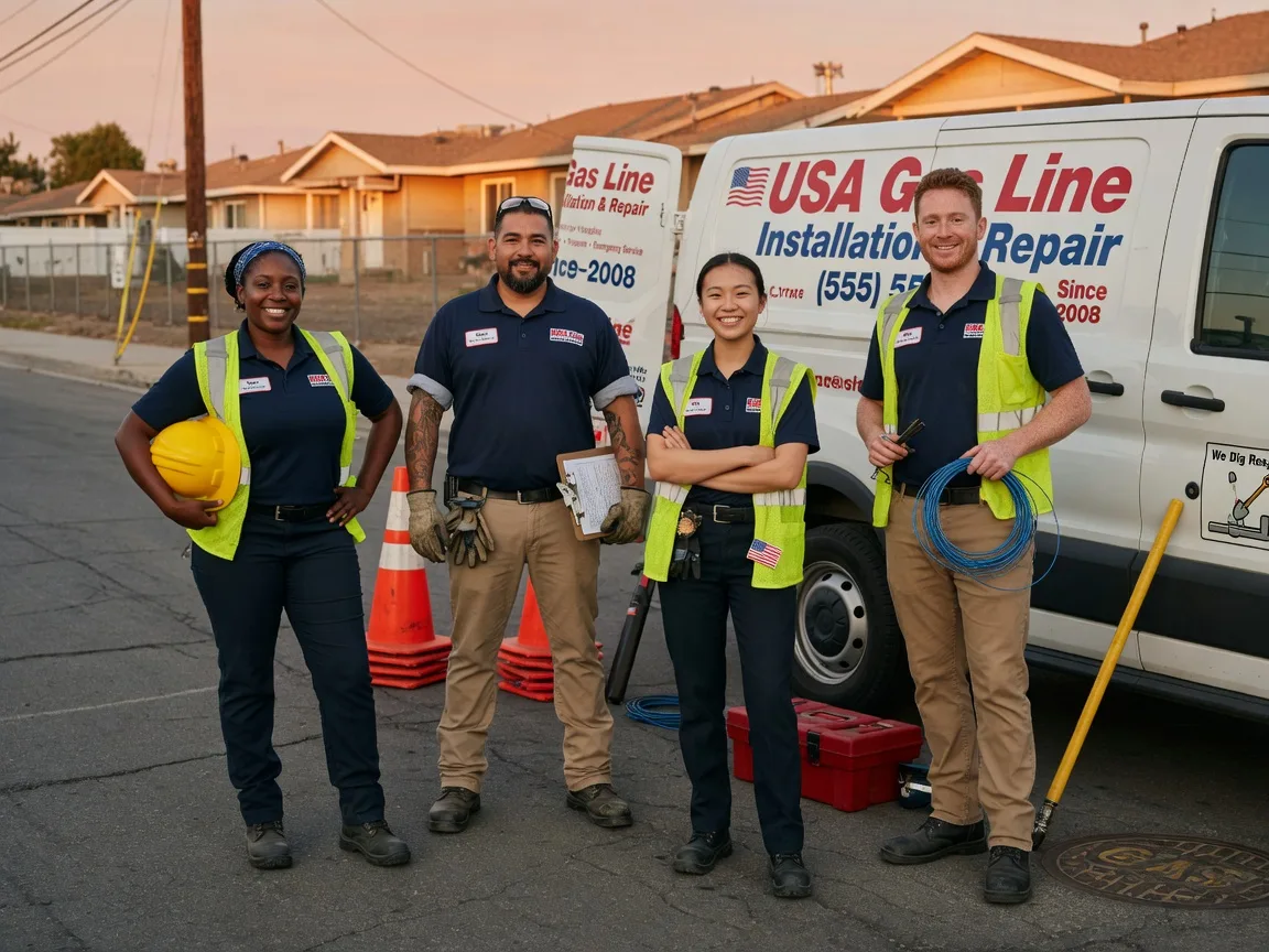 Gas Line Installation company in Wood, SD